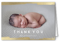 Details about   Personalised New Baby Photo Birth Announcement Thank You Cards Baby Girl 