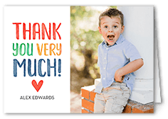 Colorful Thank You