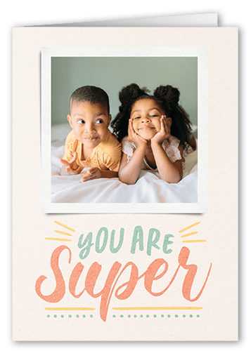 You are Super Thank You Card