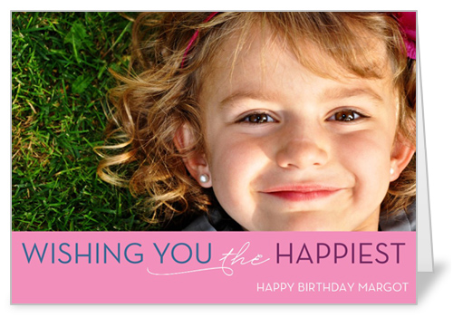 Think Pink 5x7 Greeting Card | Birthday Cards | Shutterfly