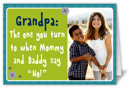 Download Promoted To Grandpa 5x7 Stationery Card By Blonde Designs Shutterfly