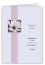 distinct daisy sympathy card
