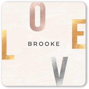 Standout Party Stickers, StickersAntique White