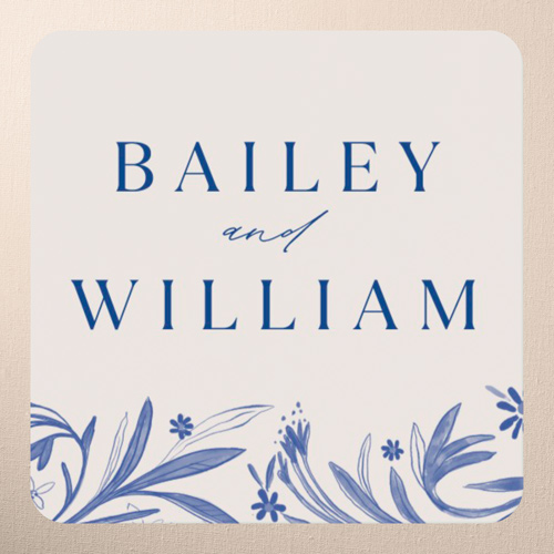 Floral Whimsy Stickers, StickersBlue