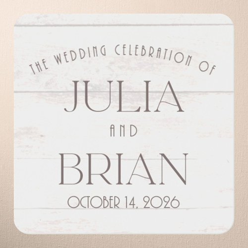 Timber Ties Stickers, StickersWhite