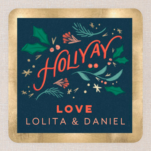 Holly Gathering Stickers, StickersIndigo