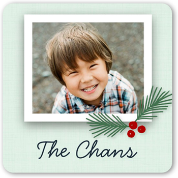Seasonal Wishes Stickers, -Green-Stickers