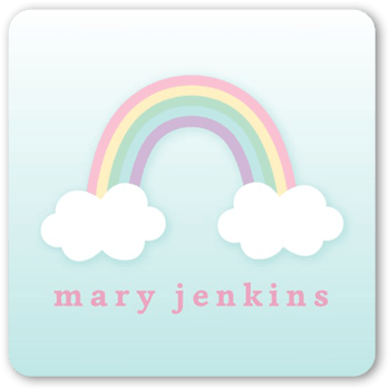 Rainbow Hearts Stickers, StickersBoardwalk