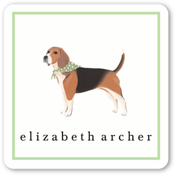 Beagle Dog Love Stickers