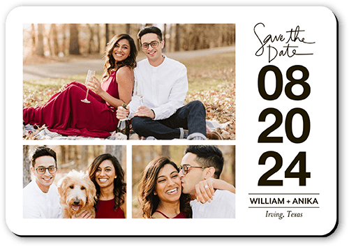 Anniversary Save The Date Cards
