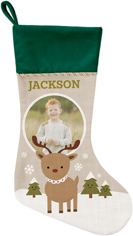 my reindeer christmas stocking
