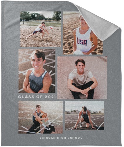 Gallery Collage of Six Sweatshirt Blanket, Sweatshirt, 50x60, Multicolor