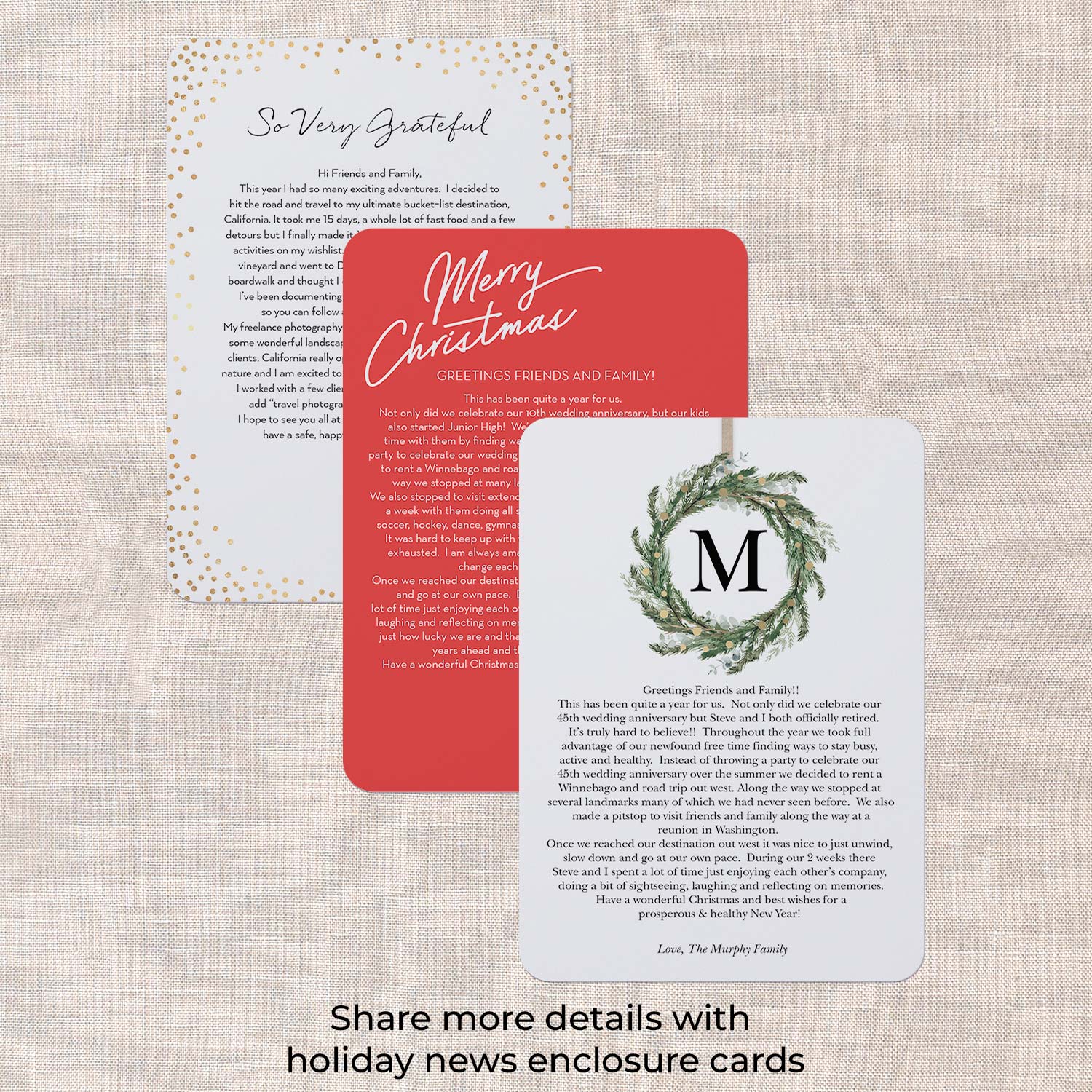 Perfectly Merry 5x7 Stationery Card by Lady Jae | Shutterfly