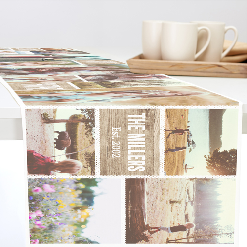 Textured Collage Table Runner Home Decor Shutterfly