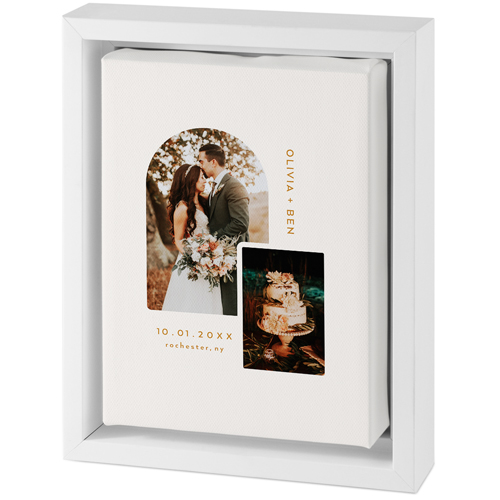 White Framed Canvas Shutterfly