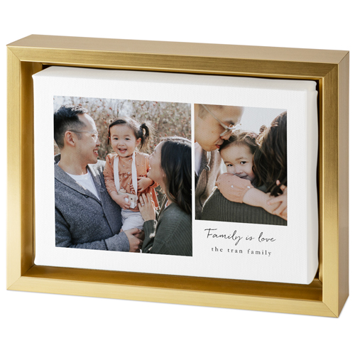 Gallery of Two Tabletop Framed Canvas Print, 5x7, Gold, Tabletop Framed Canvas Prints, Multicolor