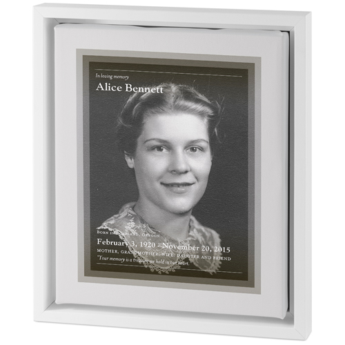 Memorial Canvas Prints Shutterfly