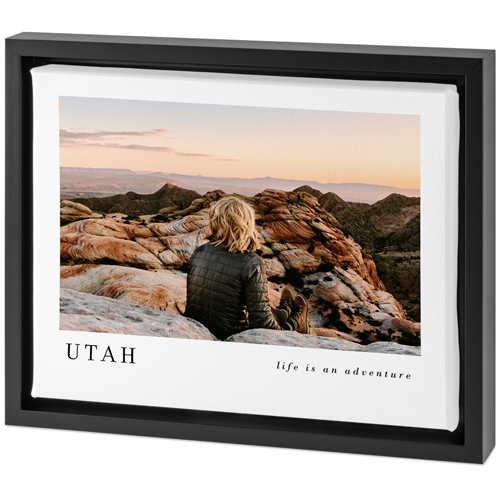 Modern Landscape Gallery Tabletop Framed Canvas Print, 8x10, Black, Tabletop Framed Canvas Prints, Multicolor
