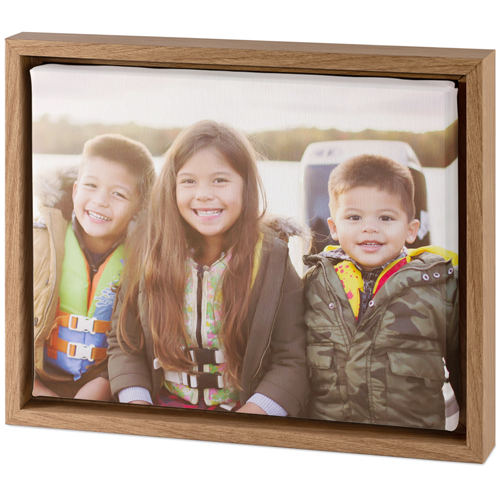 Photo Gallery Tabletop Framed Canvas Print, 8x10, Natural, Tabletop Framed Canvas Prints, Multicolor