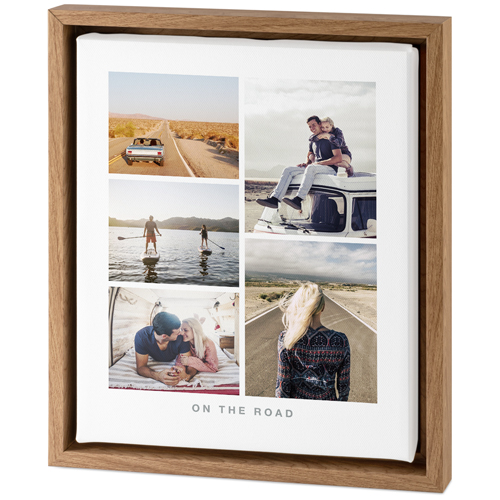 Gallery of Five Tabletop Framed Canvas Print, 8x10, Natural, Tabletop Framed Canvas Prints, Multicolor