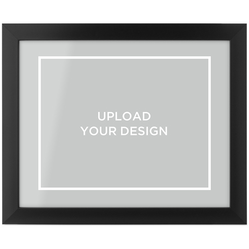 Upload Your Own Design Tabletop Framed Prints, Black, None, 8x10, Multicolor