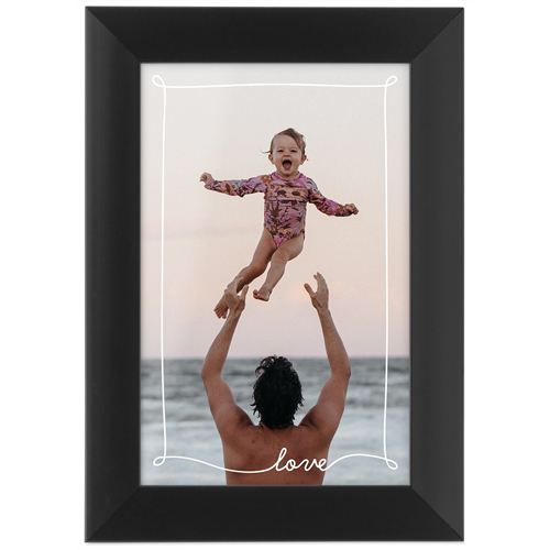 Love Border Tabletop Framed Prints by Shutterfly Shutterfly