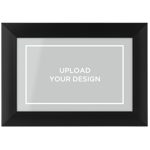 Upload Your Own Design Tabletop Framed Prints, Black, None, 4x6, Multicolor