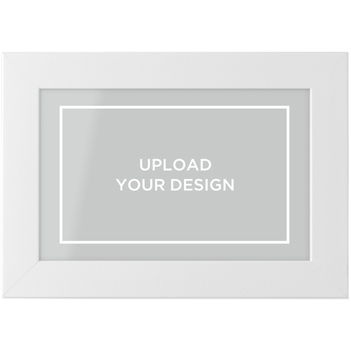 Upload Your Own Design Tabletop Framed Prints, White, None, 4x6, Multicolor