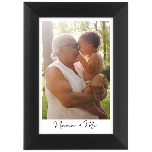Gallery of One Portrait Tabletop Framed Prints, Black, None, 4x6, Multicolor