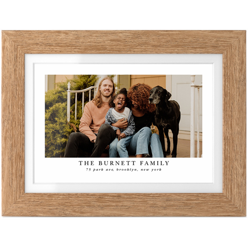 Gallery of One Landscape Tabletop Framed Prints, Natural, White, 4x6, Multicolor