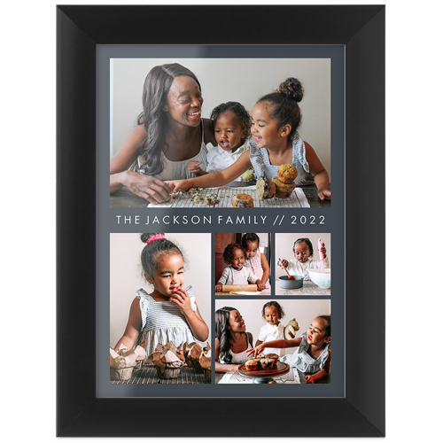 Hero Gallery Of Five Portrait Tabletop Framed Prints, Black, None, 5x7, Multicolor, multi