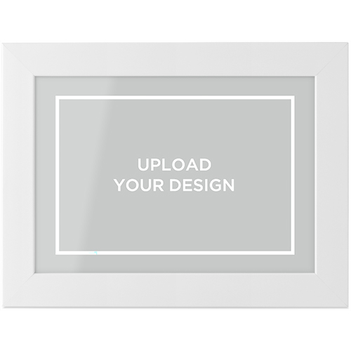 Upload Your Own Design Tabletop Framed Prints, White, None, 5x7, Multicolor