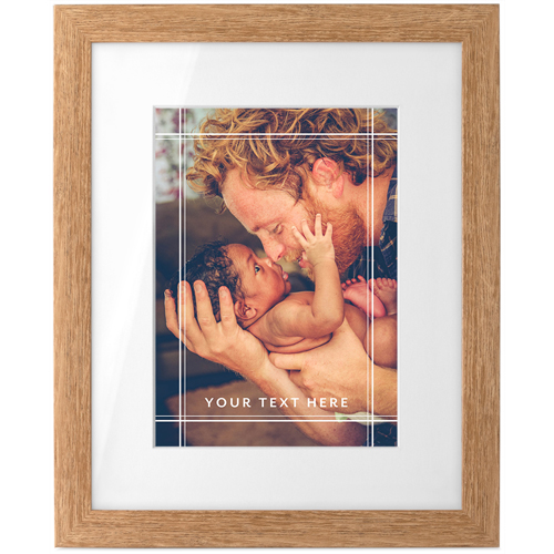 Intersecting Ways Tabletop Framed Prints, Natural, White, 5x7, White, white