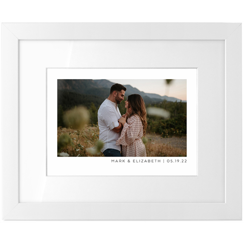 Gallery of One Tabletop Framed Prints, White, White, 5x7, Multicolor, multi