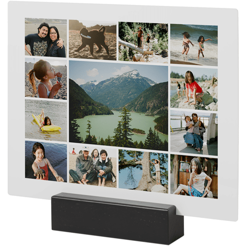 Colorful Tabletop Metal Photo Prints