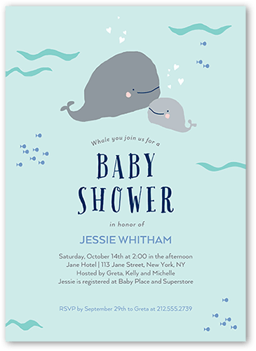 Baby whale hot sale baby shower