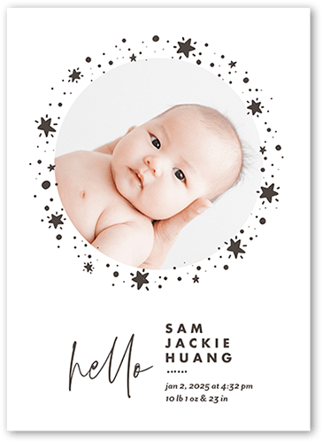 Tiny prints sale birth announcements