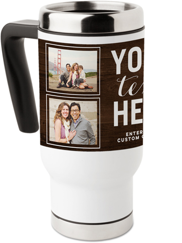 Travel mug with a handle #1