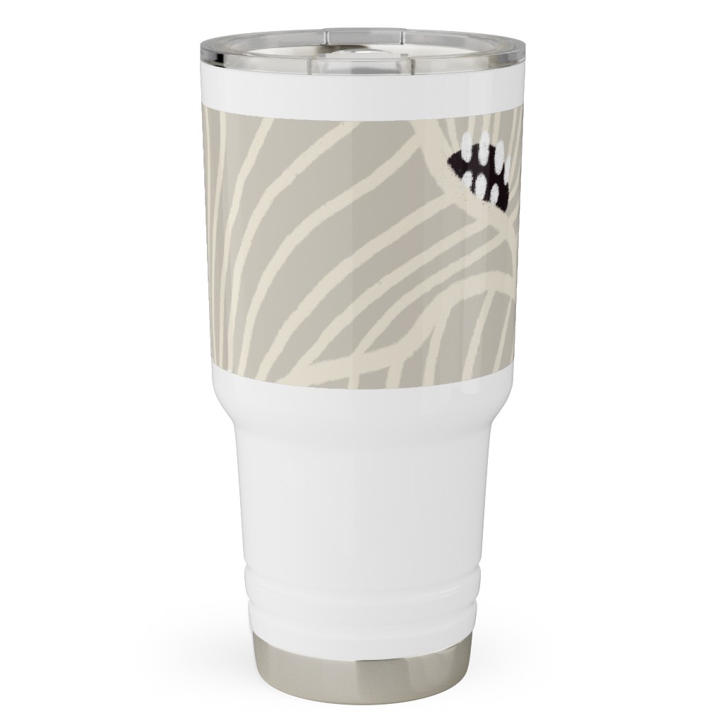 San Diego - Neutral Travel Tumbler, 30oz, Beige, Pearl
