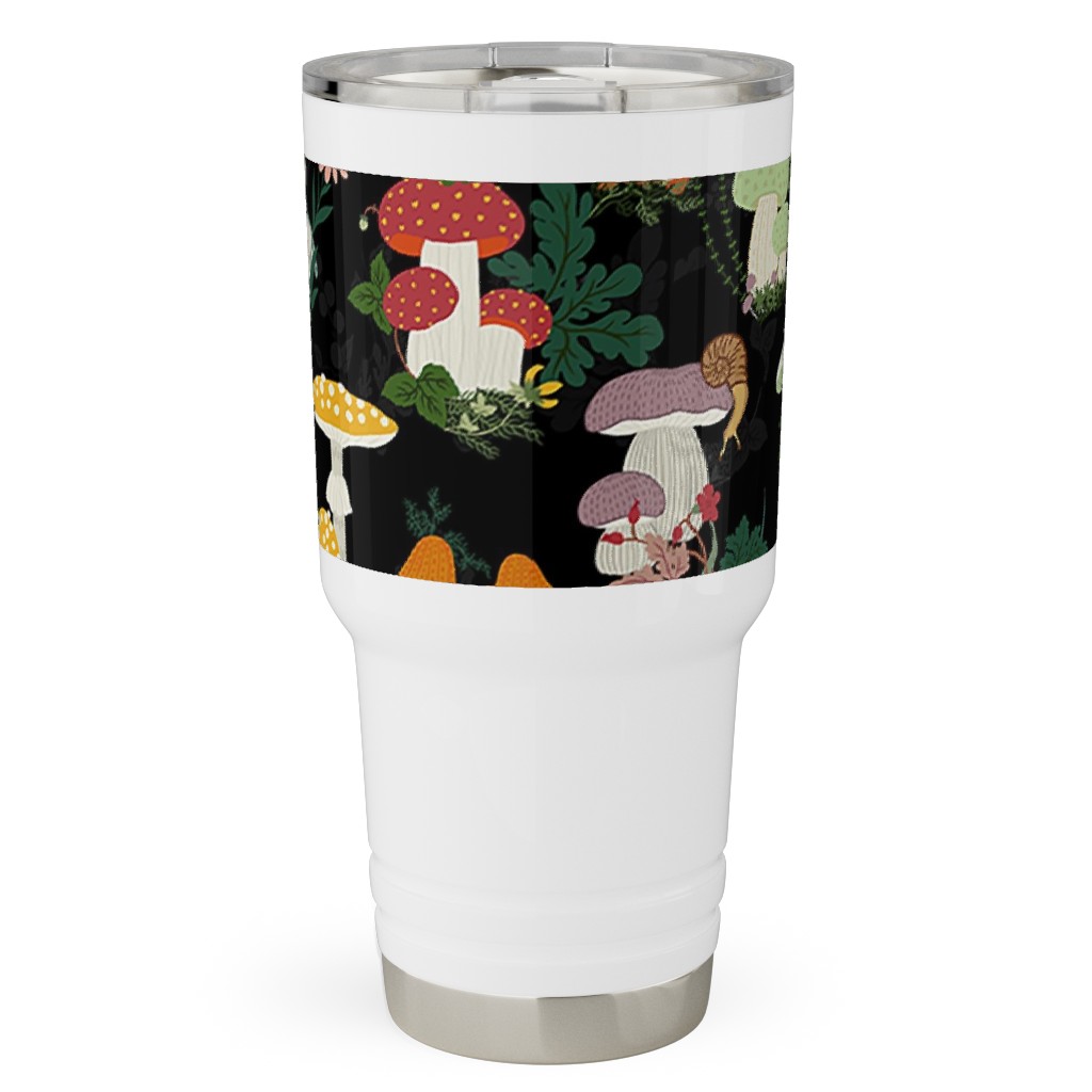Mushroom Garden - Multi Travel Tumbler, 30oz, Multicolor
