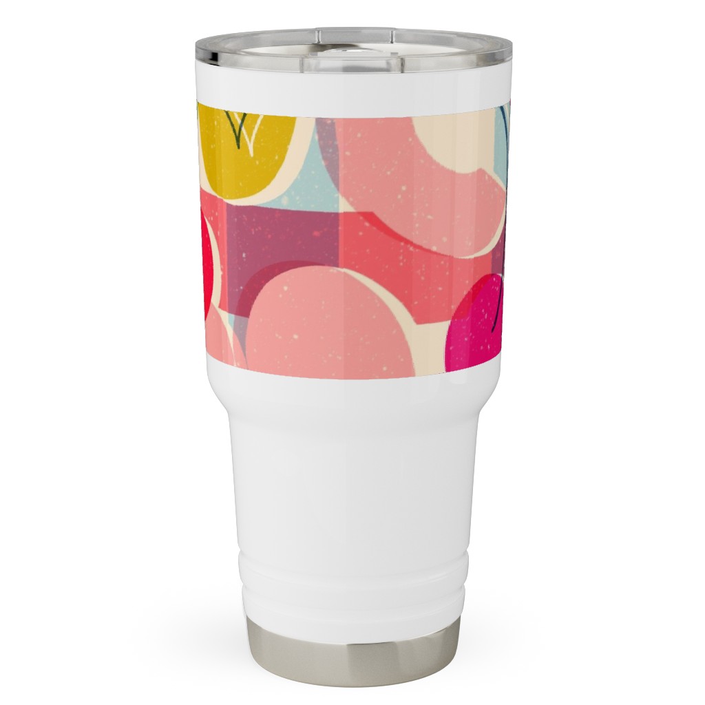 Summer Fruits - Bright Travel Tumbler, 30oz, Multicolor