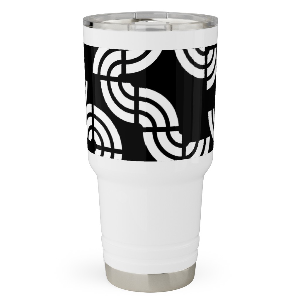 Beethoven - Black and White Travel Tumbler | Shutterfly