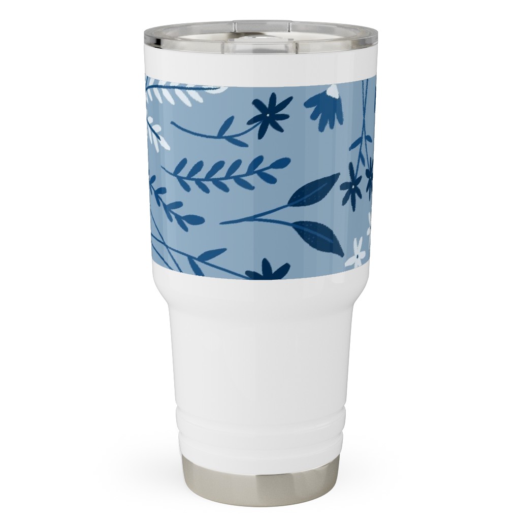 Blue Acrylic Tumblers