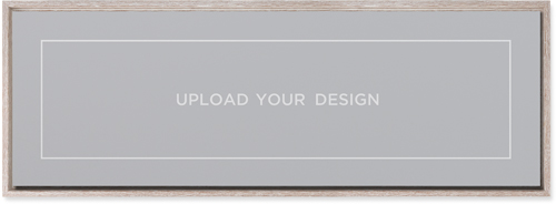 Upload Your Own Design Landscape Wall Art, Rustic, Single piece, Mounted, 12x36, Multicolor