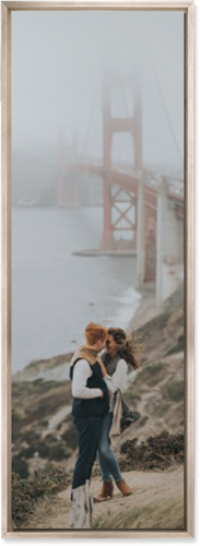 Photo Gallery Portrait Wall Art, Metallic, Single piece, Mounted, 12x36, Multicolor, multi