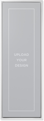 Upload Your Own Design Wall Art, White, Single piece, Mounted, 12x36, Multicolor