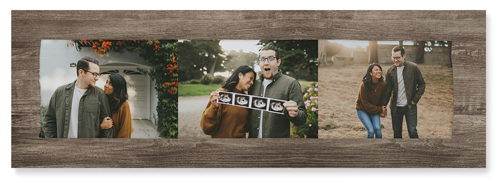Countryside Pano Wall Art, No Frame, Single piece, Mounted, 12x36, Brown