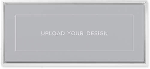 Upload Your Own Design Landscape Wall Art, White, Single piece, Mounted, 10x24, Multicolor