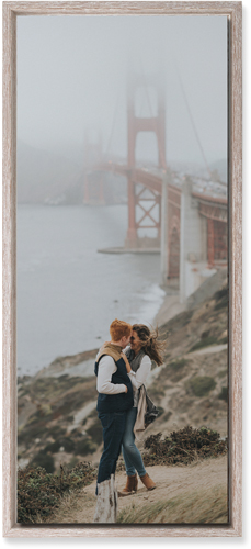 Photo Gallery Portrait Wall Art, Rustic, Single piece, Mounted, 10x24, Multicolor