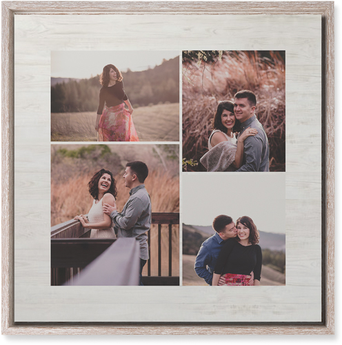 Four Winds Wall Art, Rustic, Single piece, Mounted, 16x16, Beige, wheat